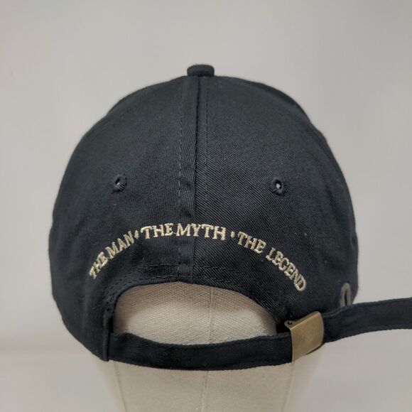Aged 40 Years Vintage Dude Slideback Hat Black One Size Adjustable Laid Back - Picture 5 of 7